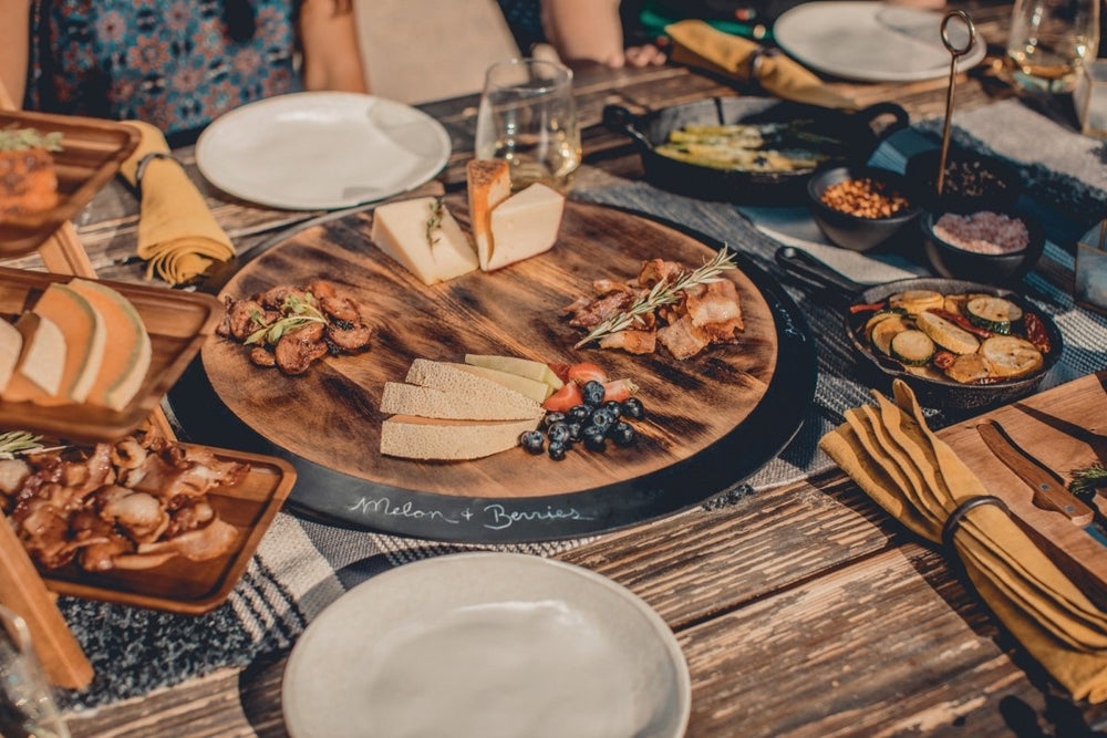 
                      
                        Picnic Time Family of Brands Lazy Susan Serving Tray - lily & onyx
                      
                    