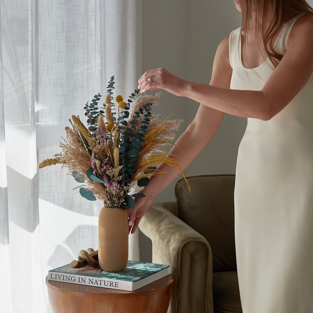 For Love Of Pampas Le Jardin Dried Bouquet - lily & onyx