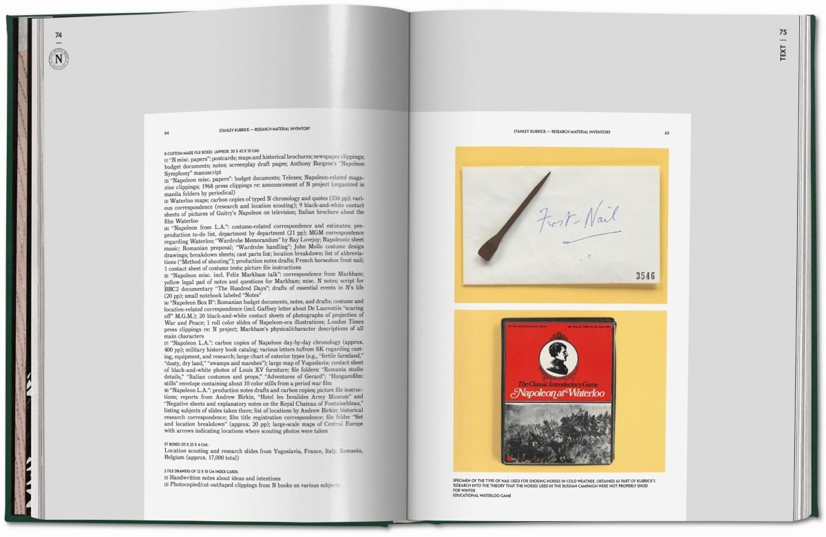 TASCHEN Le «Napoléon» de Stanley Kubrick. Le plus grand film jamais tourné (French) - lily & onyx