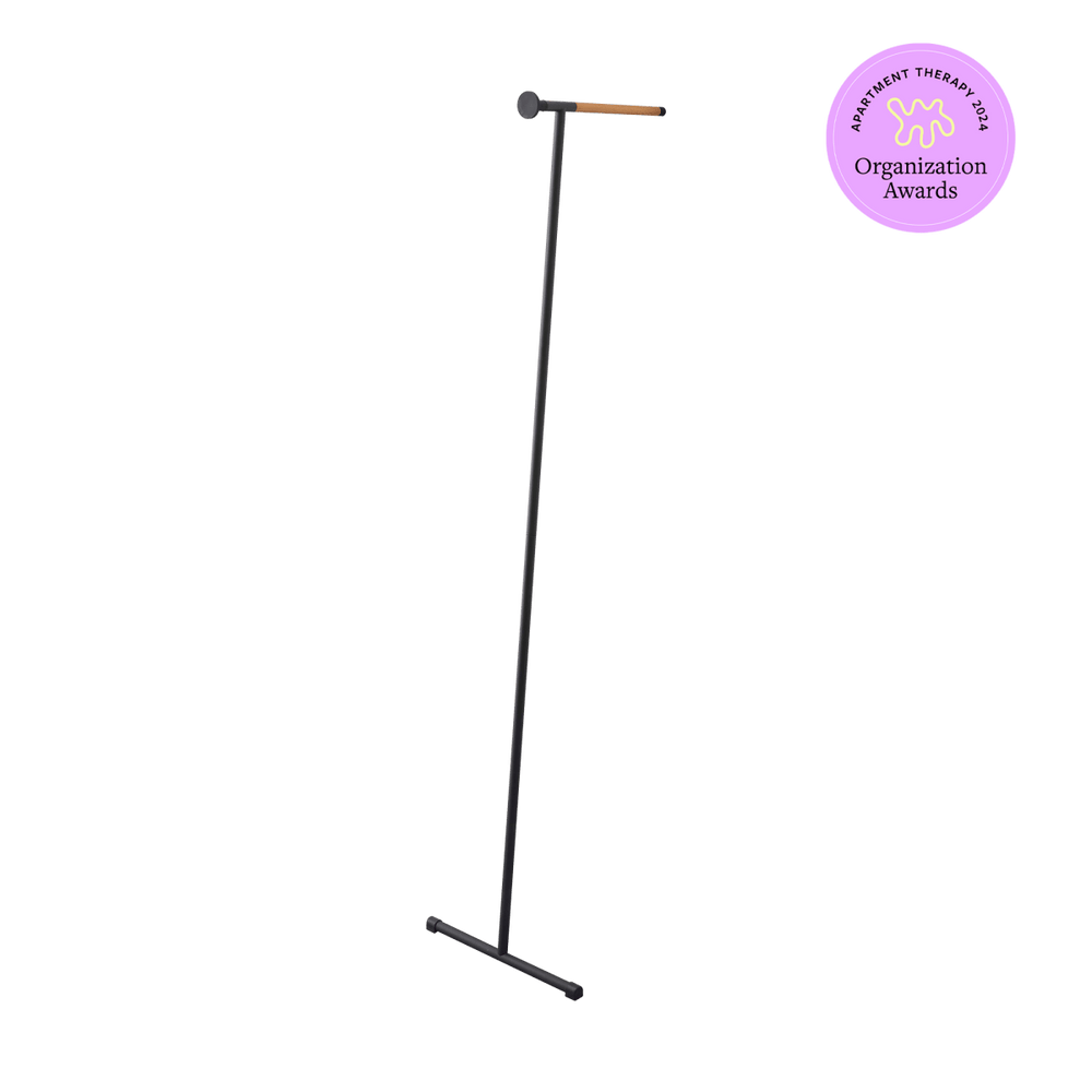 
                      
                        Yamazaki Home Leaning Steel Clothes Hanger, 64" H - lily & onyx
                      
                    