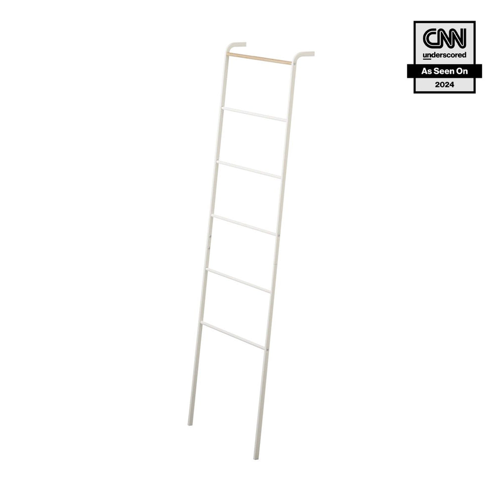 Yamazaki Home Leaning Steel Storage Ladder - Two Styles - lily & onyx