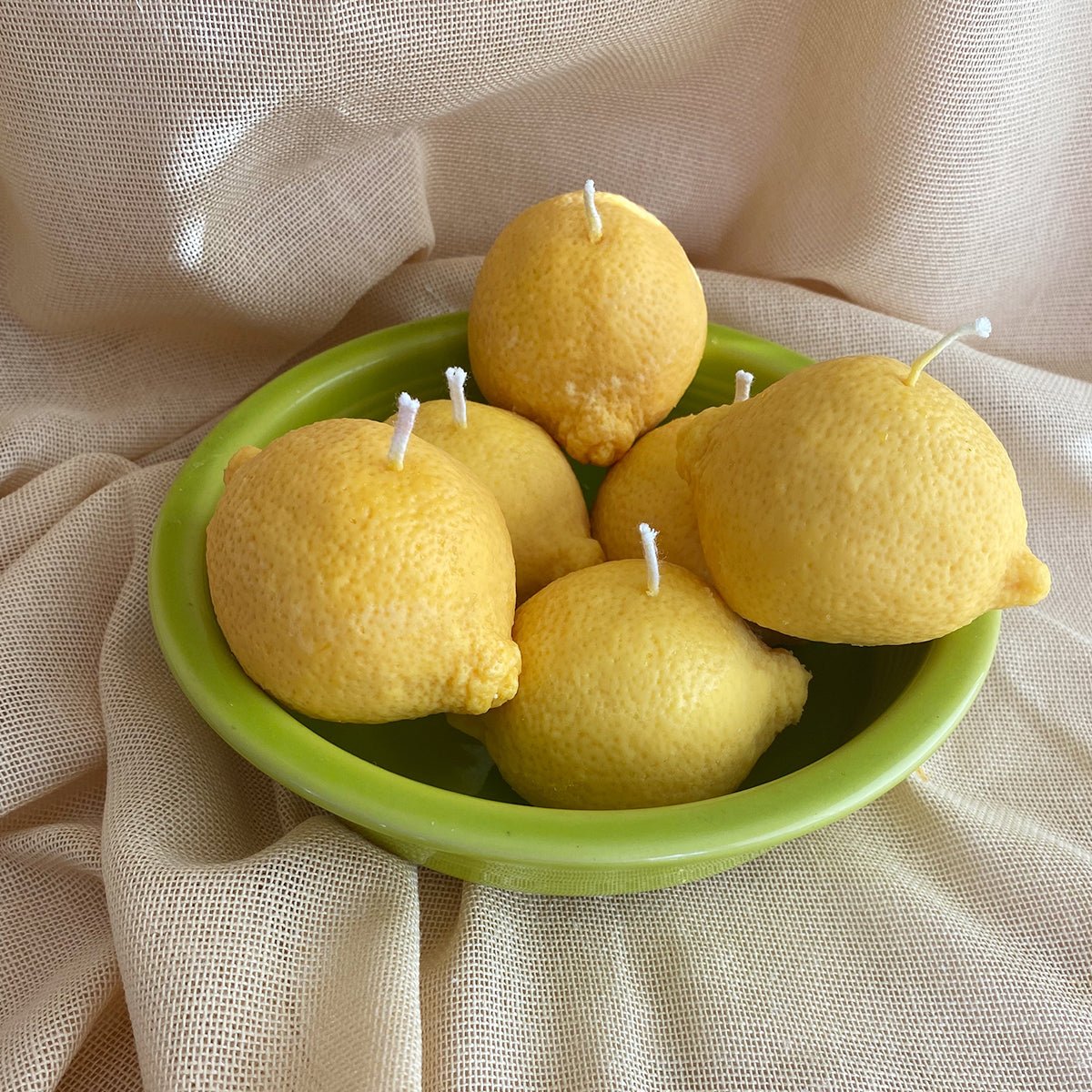 Scandles Lemon - 6 Pack - lily & onyx