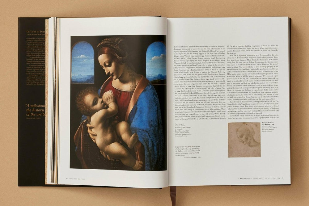 
                      
                        TASCHEN Léonard. Tout l'œuvre peint et graphique (French) - lily & onyx
                      
                    