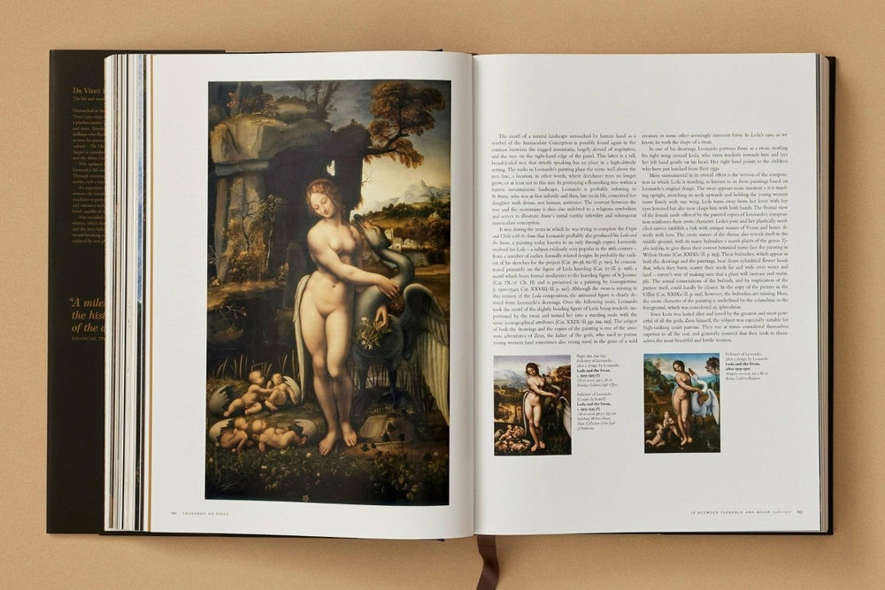 
                      
                        TASCHEN Léonard. Tout l'œuvre peint et graphique (French) - lily & onyx
                      
                    