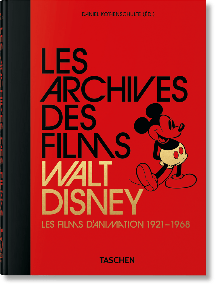 TASCHEN Les Archives des films Walt Disney. Les films d'animation 1921–1968. 40th Ed. (French)