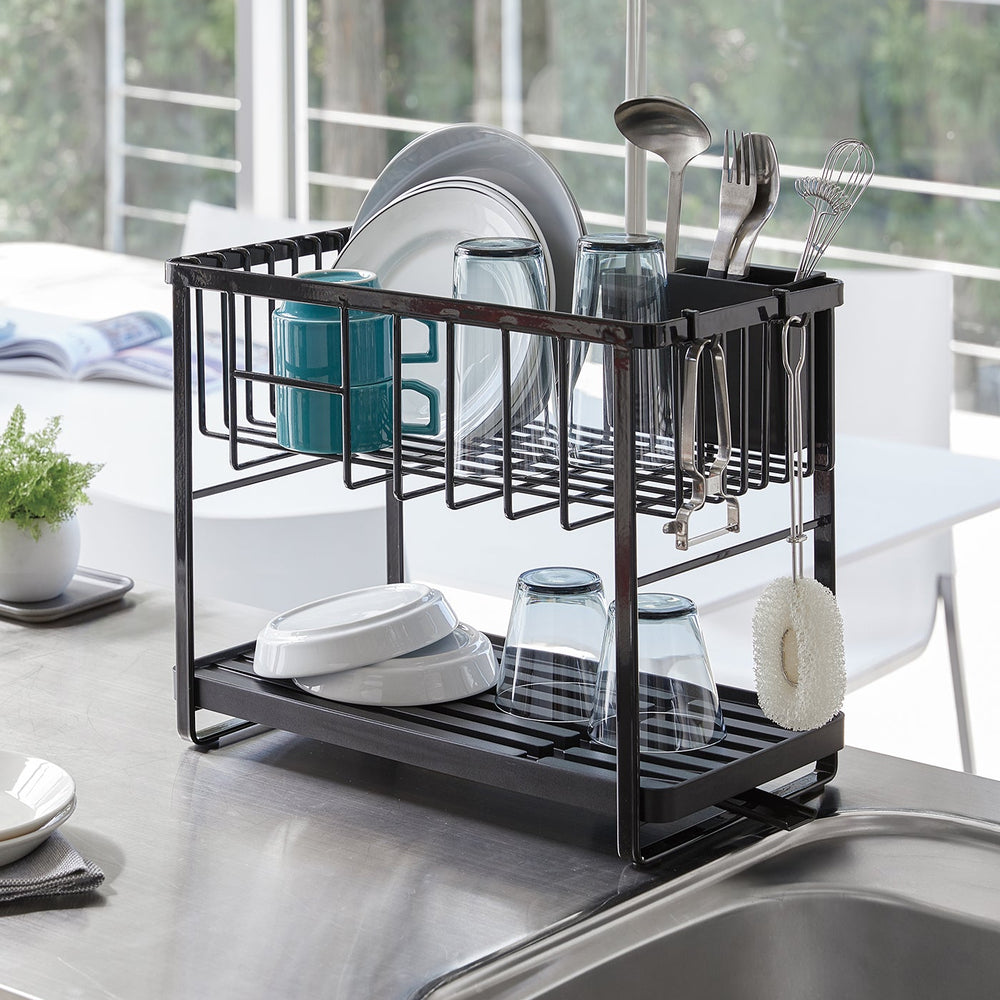 
                      
                        Two-Tier Wire Dish Rack
                      
                    
