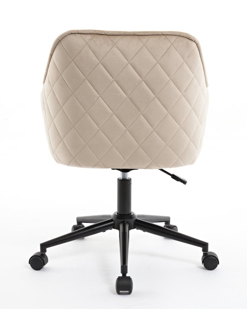 
                      
                        Walker Edison Light Camel Quilted Velvet Office Desk Chair - lily & onyx
                      
                    