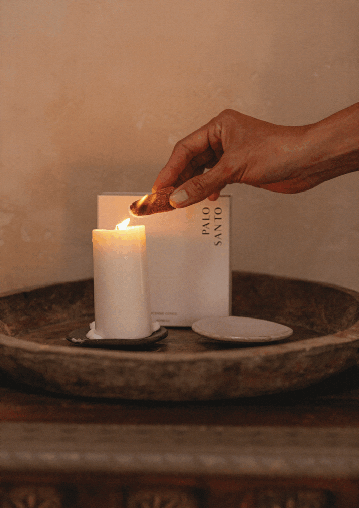 
                      
                        Palo Santo Incense Cones – Handmade in Ecuador (20 Pcs)
                      
                    