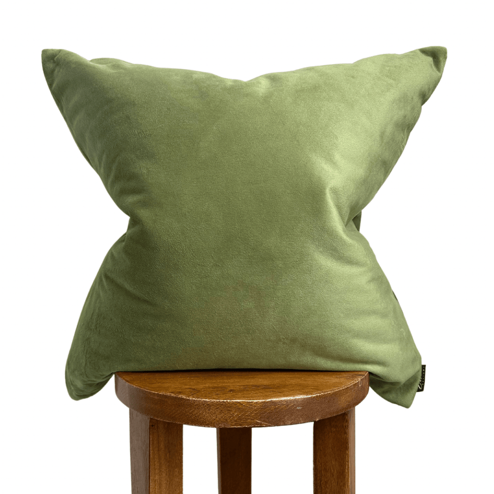 Busa Designs Limon Green Velvet Pillow Cover - lily & onyx