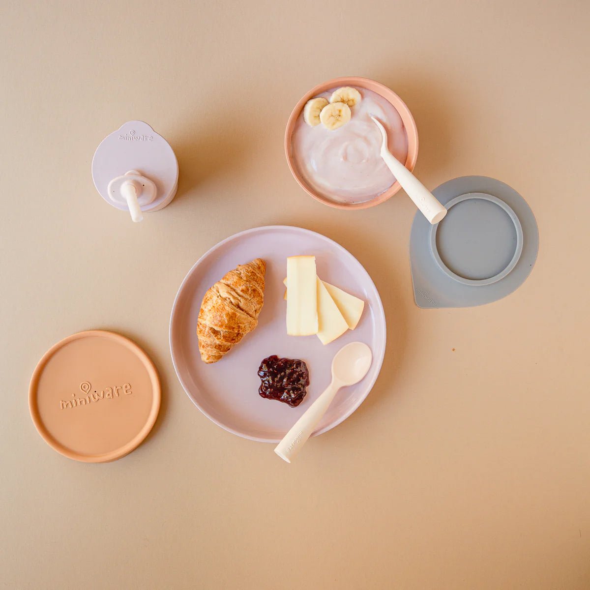 Miniware Little Foodie Meal Set - Little Patissier - lily & onyx