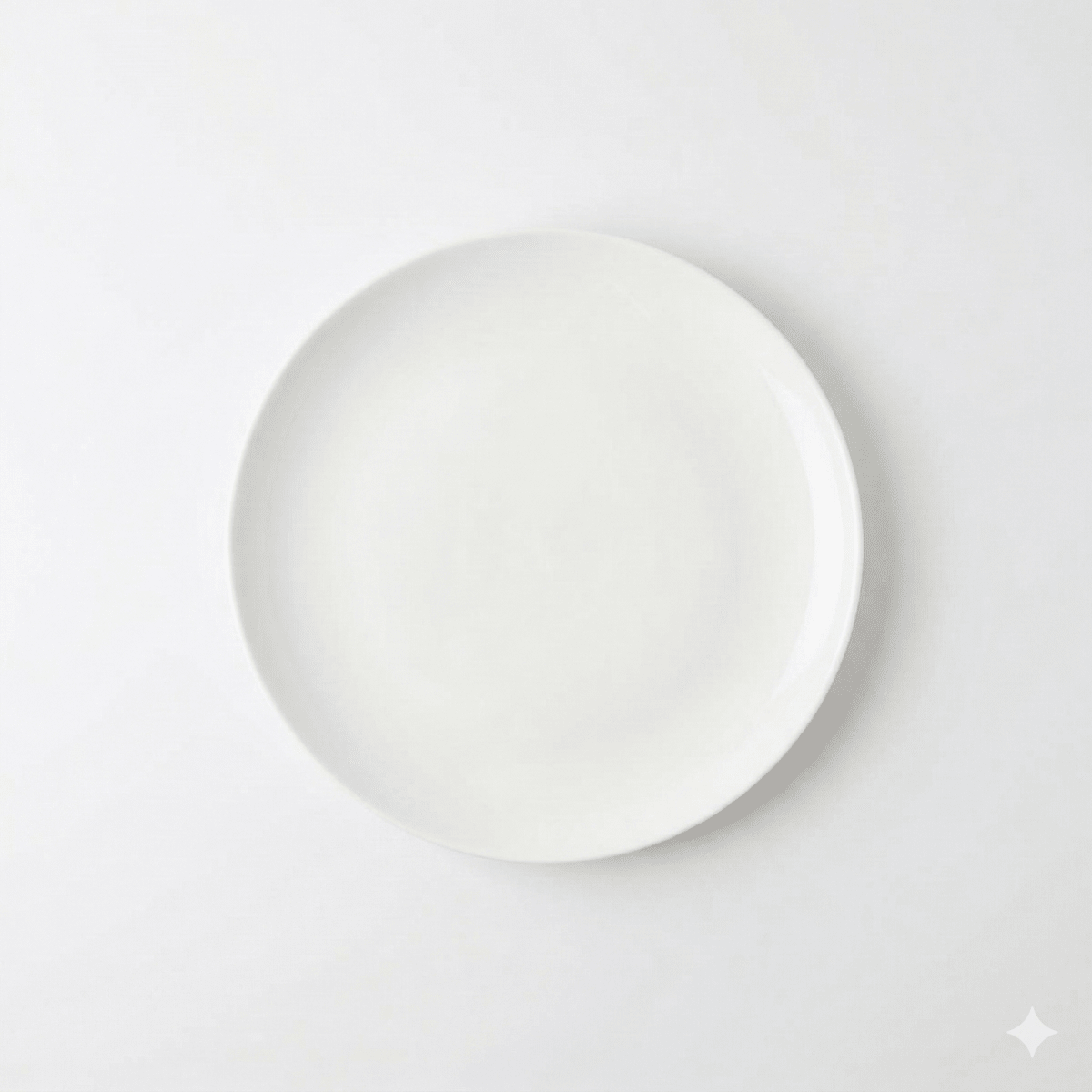 little white dish Angelic White Bread & Butter Plates - Set of 4 | Fine Bone China Coupe