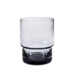 little white dish Smoke Rock Glasses – Set of 4 | Smoked Tumbler Glassware
