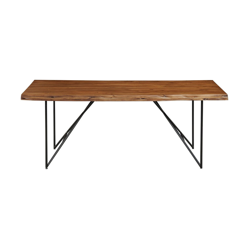
                      
                        Live Edge Dining Table, Light Walnut
                      
                    