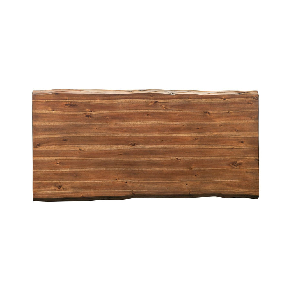 
                      
                        Live Edge Dining Table, Light Walnut
                      
                    