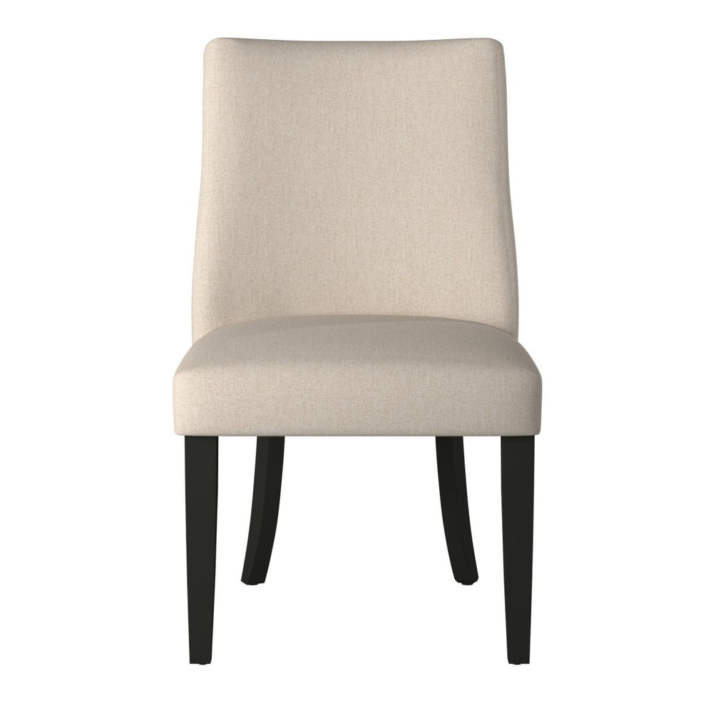 
                      
                        Alpine Furniture Live Edge Parson Chairs, Cream/Black - lily & onyx
                      
                    