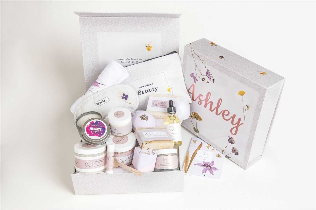 Lizush All Natural Lavender Bath & Body Gift Set