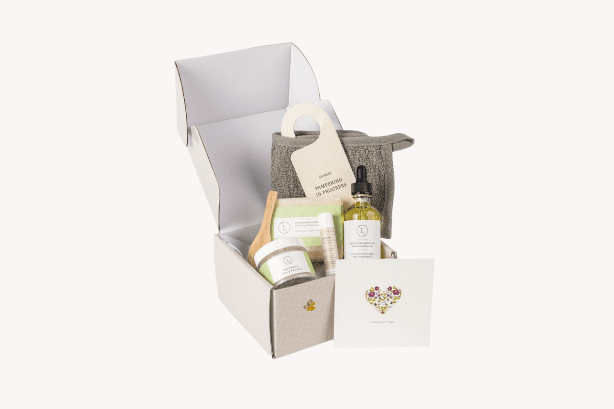 Lizush Natural Citrus Bath & Body Gift Set - Luxurious Spa Skincare Collection