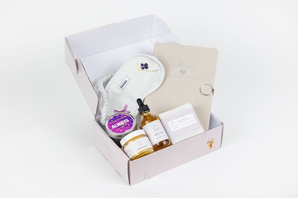 Lizush New Mom Self Care Gift Box