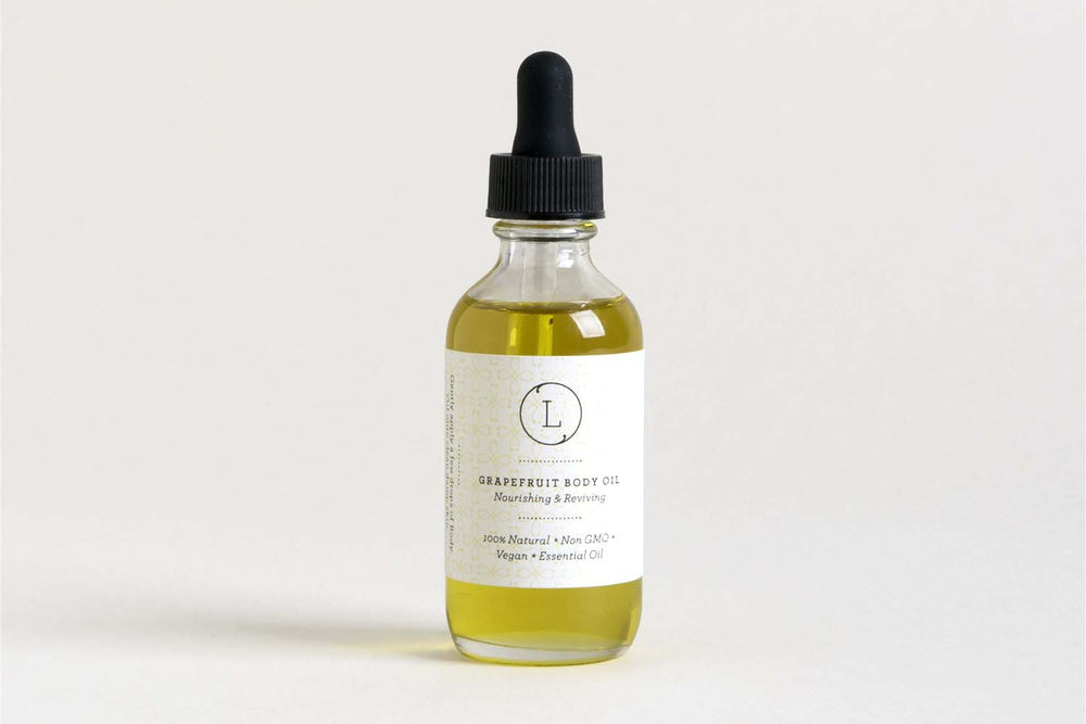 Moisturizing Body Oil, 2 oz - Grapefruit