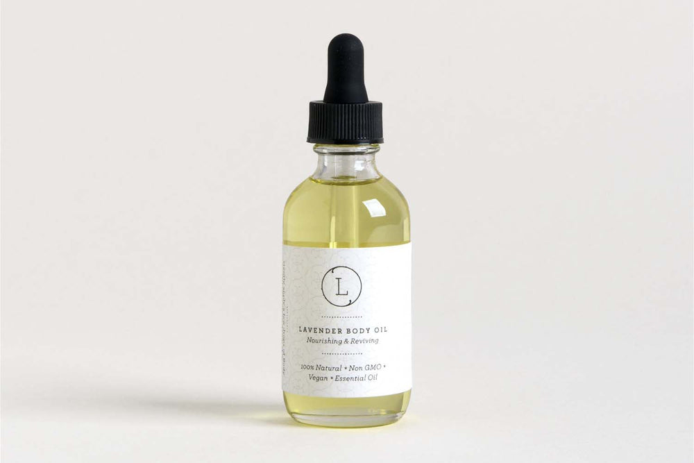 Moisturizing Body Oil, 2 oz - Lavender
