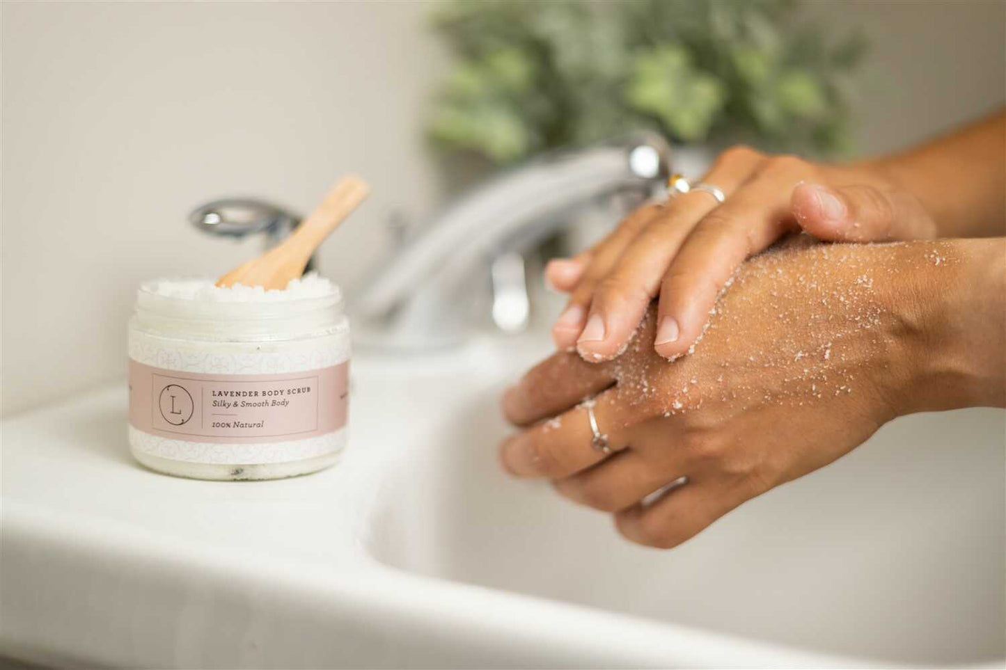 Body Salt Scrub, 9 oz - Lavender