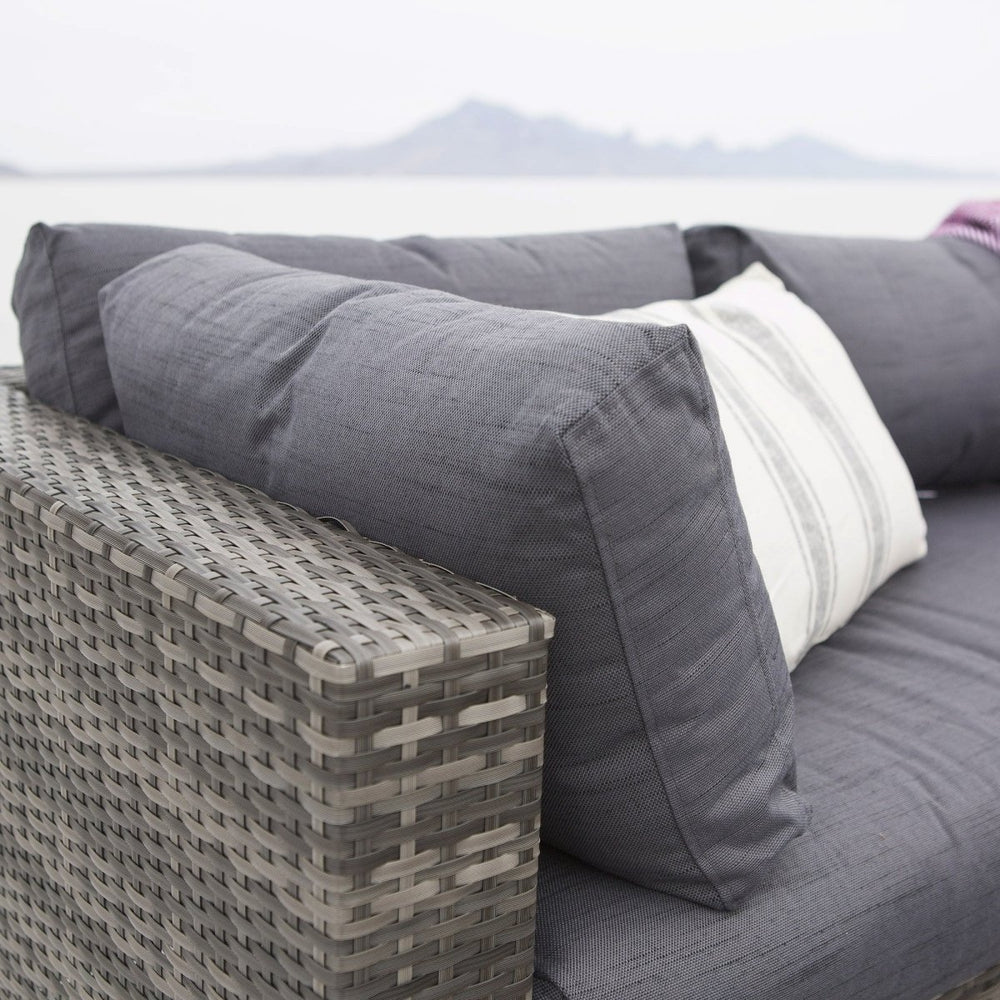 
                      
                        Walker Edison Lola 4-Piece Rattan Patio Sectional - lily & onyx
                      
                    