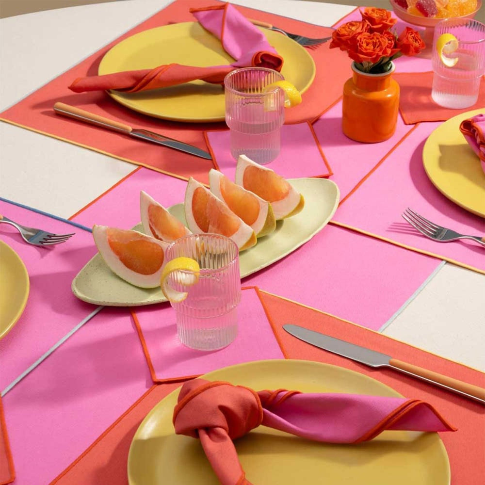 ATELIER SAUCIER Lollipop Twill Table Runner - lily & onyx