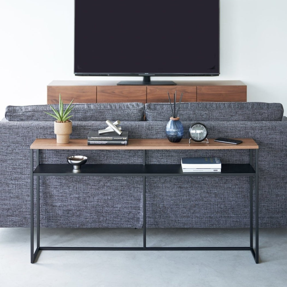 
                      
                        Yamazaki Home Long Steel Console Table - lily & onyx
                      
                    