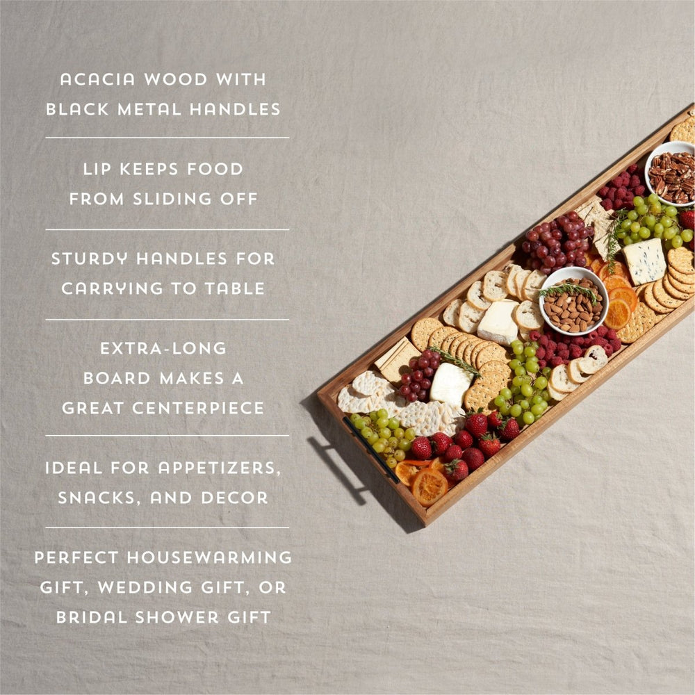 
                      
                        Twine Living Longboard Acacia Cheese Board - lily & onyx
                      
                    