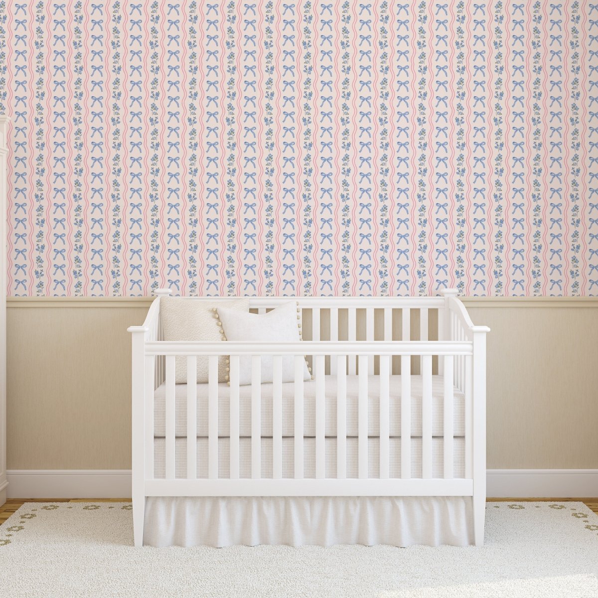 Loomwell Home Goods Amelia Bow Wallpaper by In My Jammers