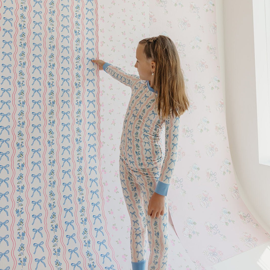 Loomwell Home Goods Amelia Bow Wallpaper by In My Jammers