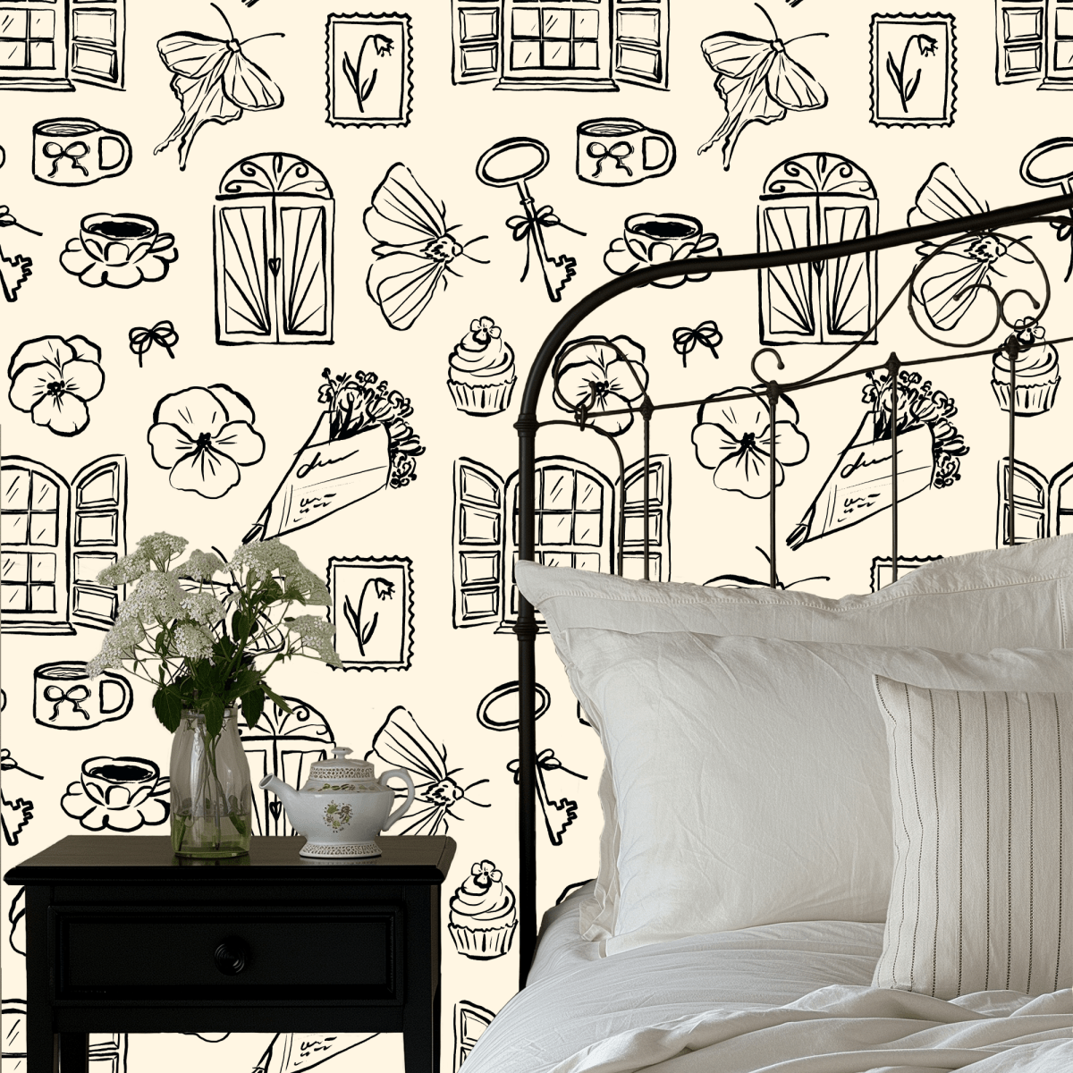 Loomwell Home Goods Lucille Wallpaper