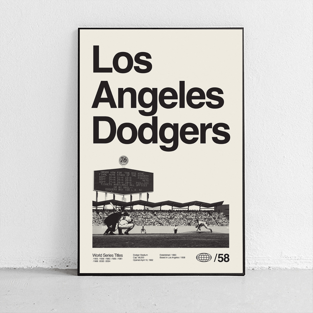 Sandgrain Studio Los Angeles Dodgers - lily & onyx