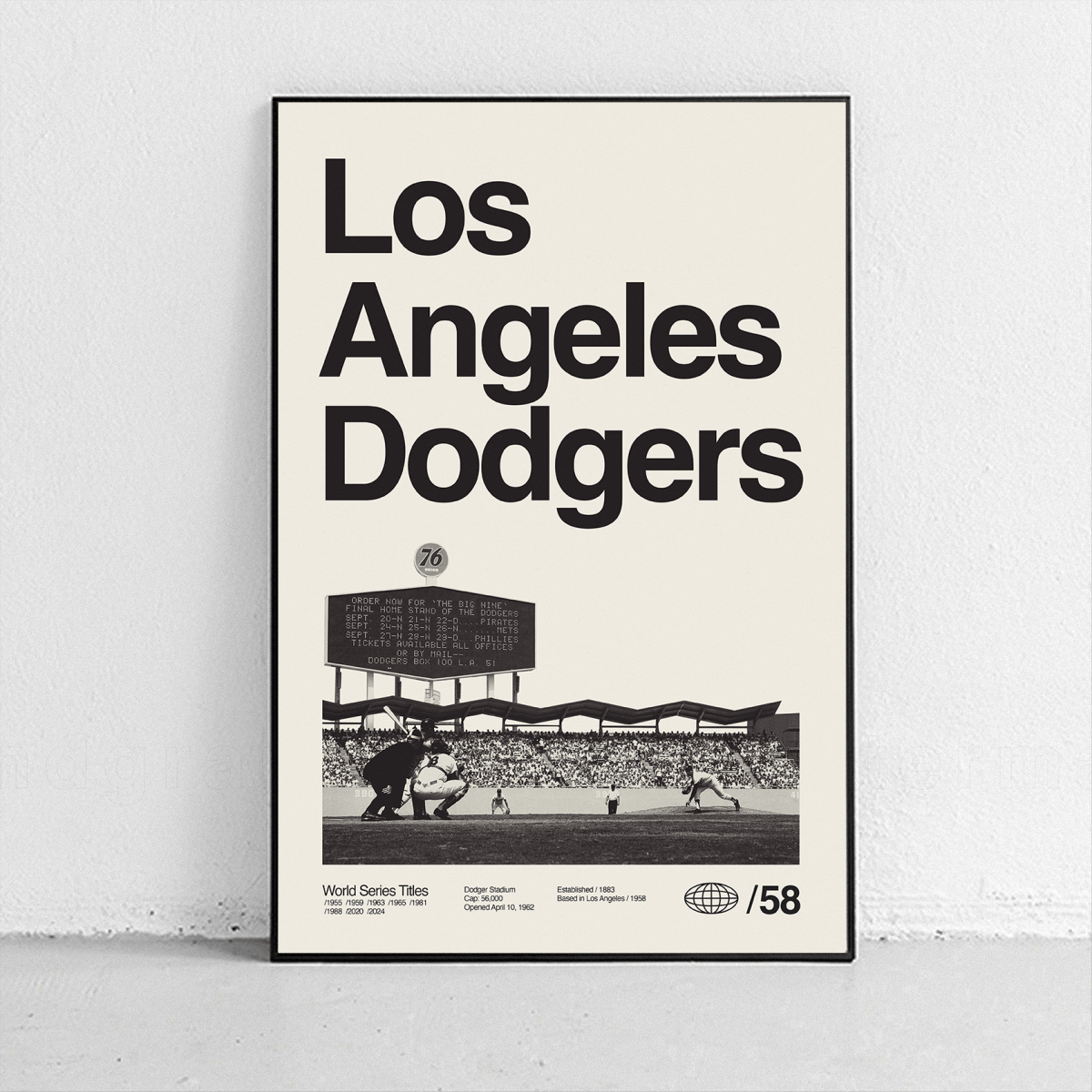 Sandgrain Studio Los Angeles Dodgers - lily & onyx