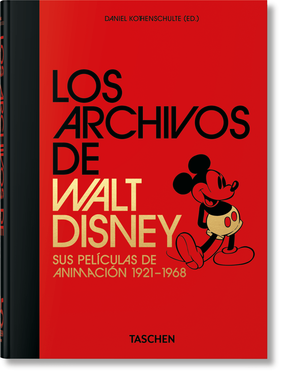 TASCHEN Los Archivos de Walt Disney. Sus películas de animación 1921–1968. 40th Ed. (Spanish)