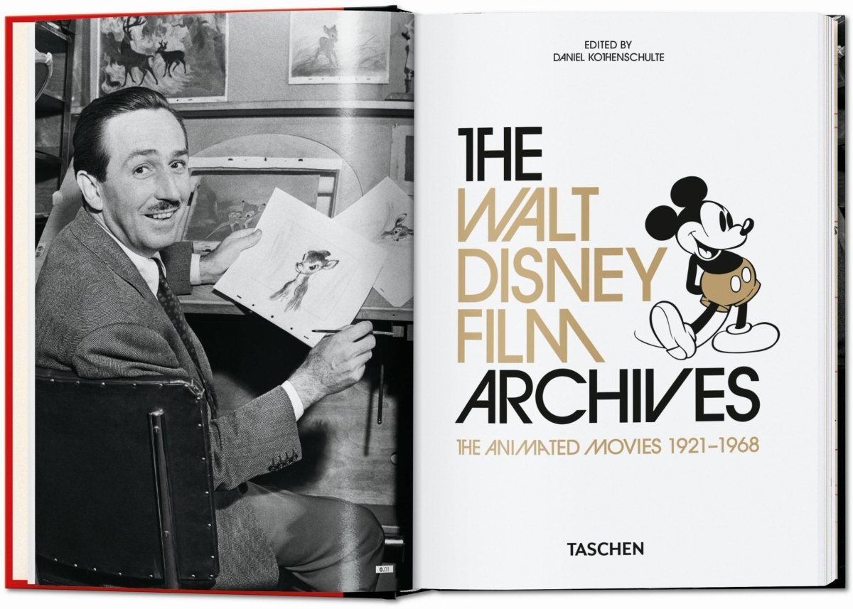 TASCHEN Los Archivos de Walt Disney. Sus películas de animación 1921–1968. 40th Ed. (Spanish) - lily & onyx