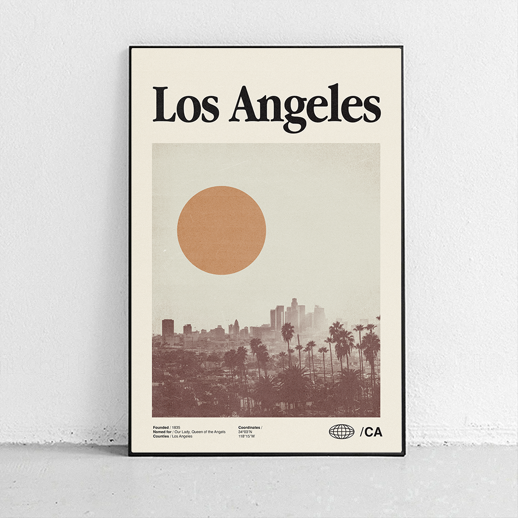 Los Angeles - California Art Print