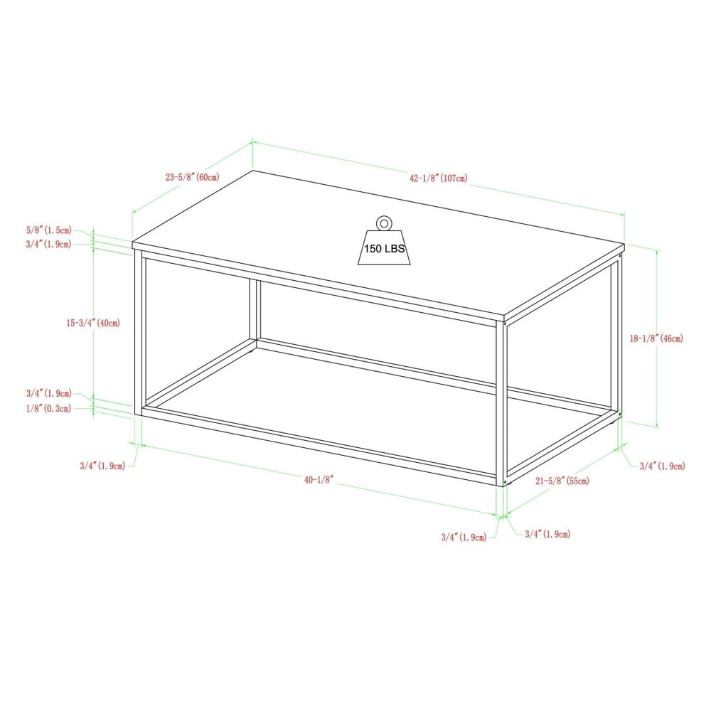 
                      
                        Walker Edison Lowell Coffee Table - lily & onyx
                      
                    