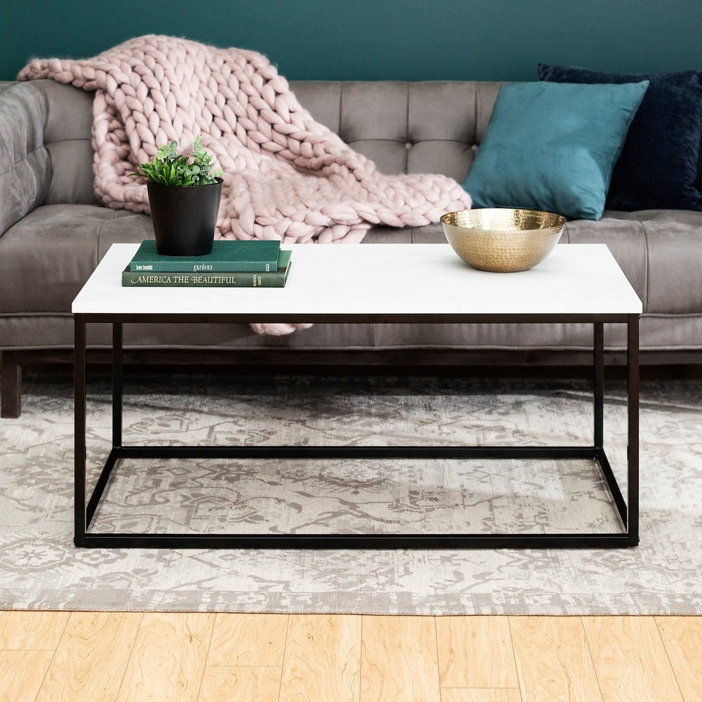 Walker Edison Lowell Coffee Table - lily & onyx