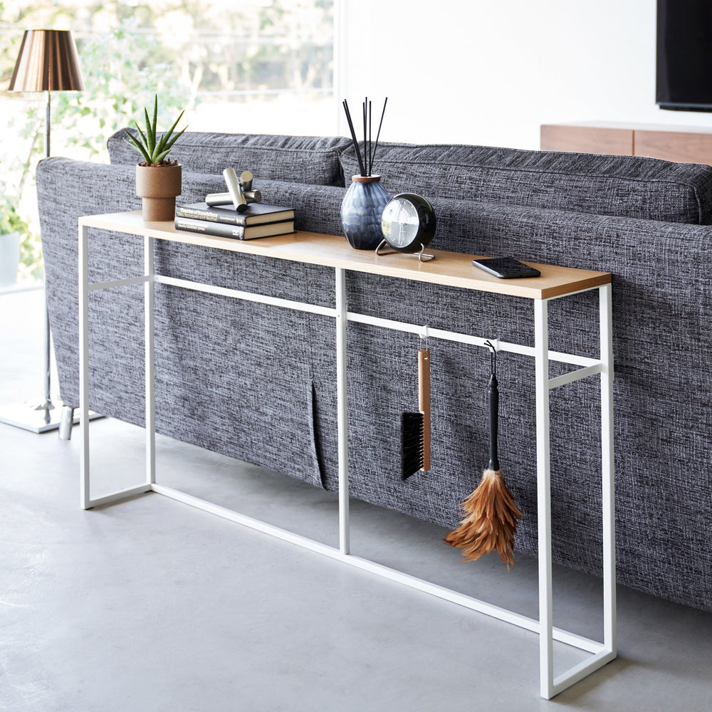 Long Steel Console Table