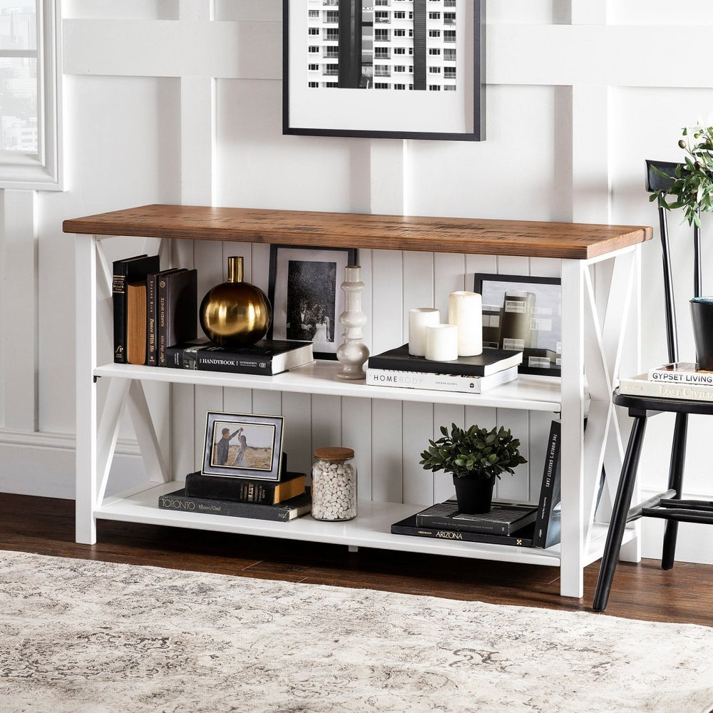 Walker Edison Lucas Farmhouse Shelf - lily & onyx