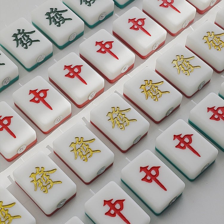 CHOP SUEY CLUB Lucky Mahjong Tile Candles - lily & onyx