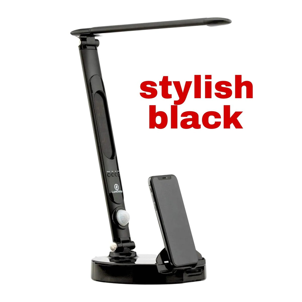 
                      
                        Lumicharge LumiCharge II | Premium Desk Lamp with Universal Phone Charger - lily & onyx
                      
                    