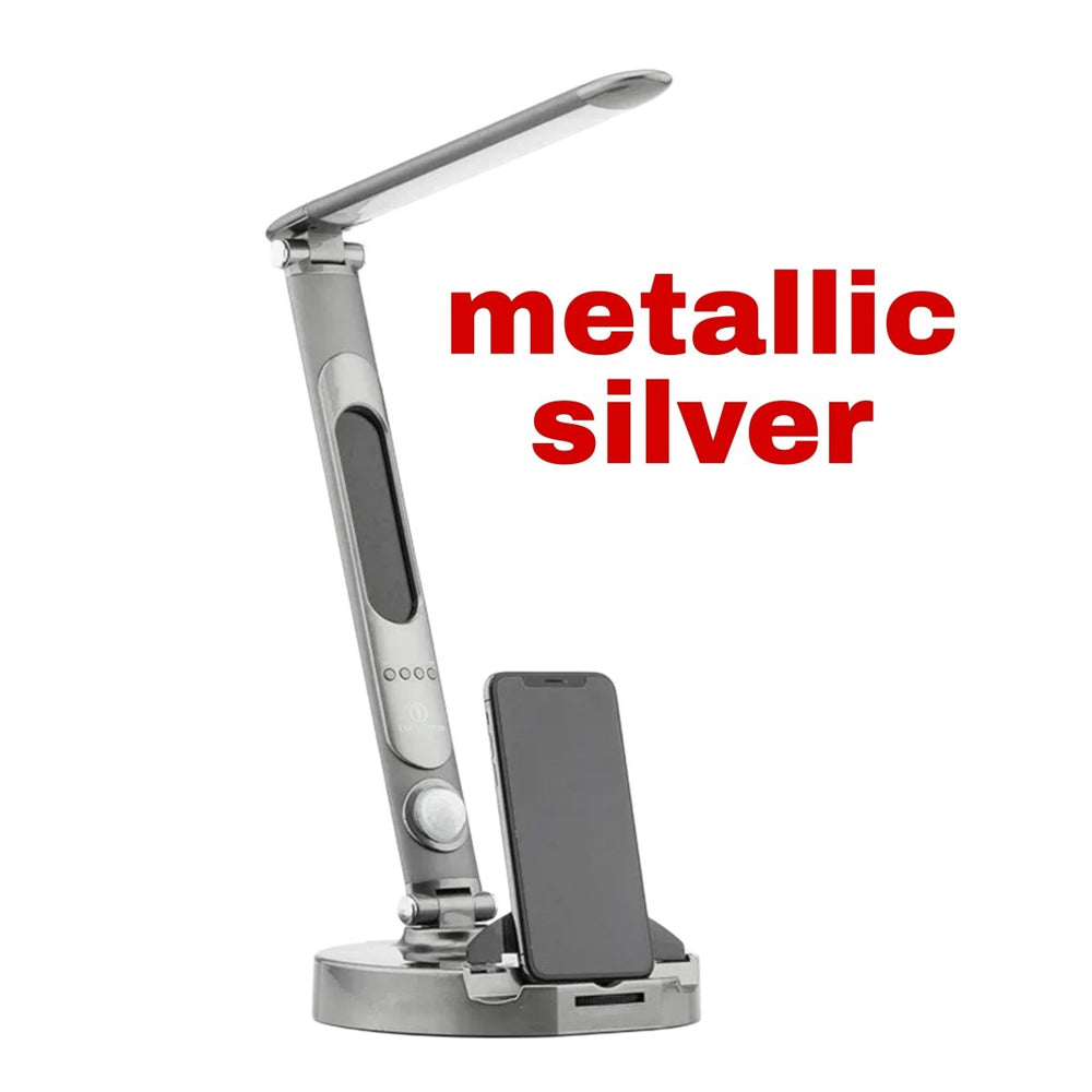 
                      
                        Lumicharge LumiCharge II | Premium Desk Lamp with Universal Phone Charger - lily & onyx
                      
                    