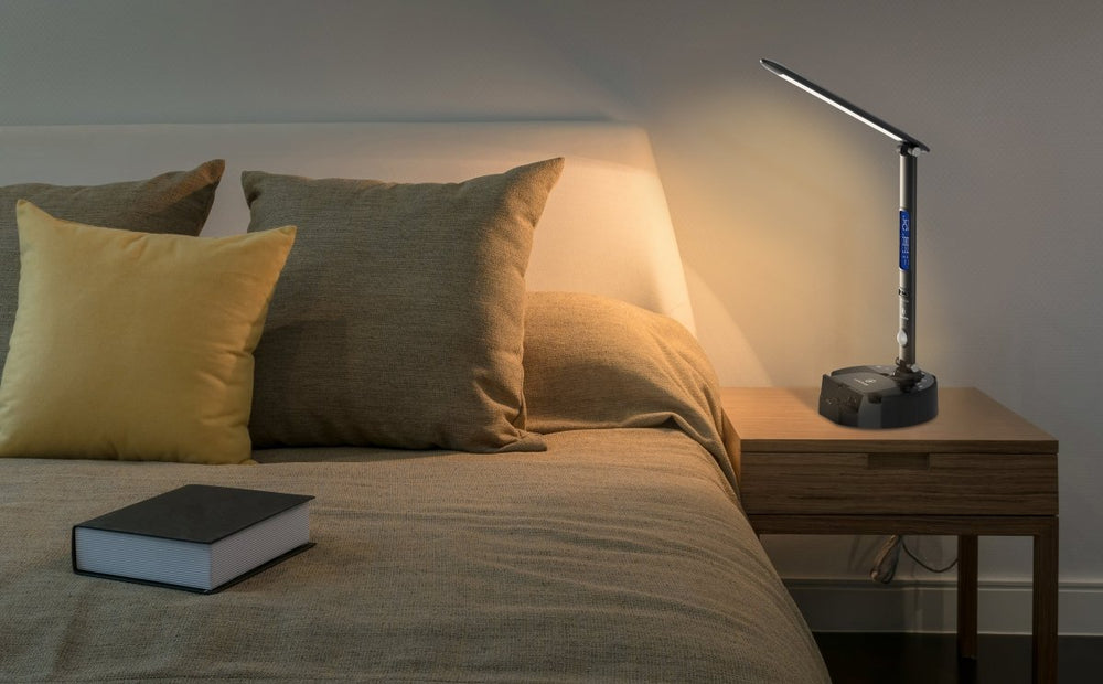 
                      
                        Lumicharge Lumicharge III | LED Desk Lamp with Wireless Charger, Bluetooth Speaker & App - Controls - lily & onyx
                      
                    