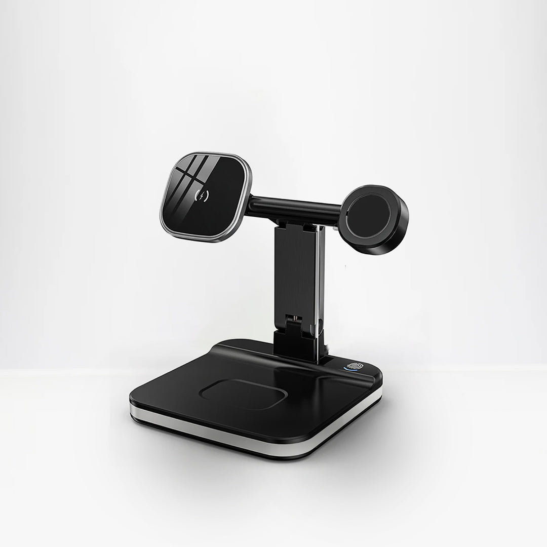 Lumicharge LumiCharge 4 - in - 1 Magnetic Wireless Charging Station with Night Light