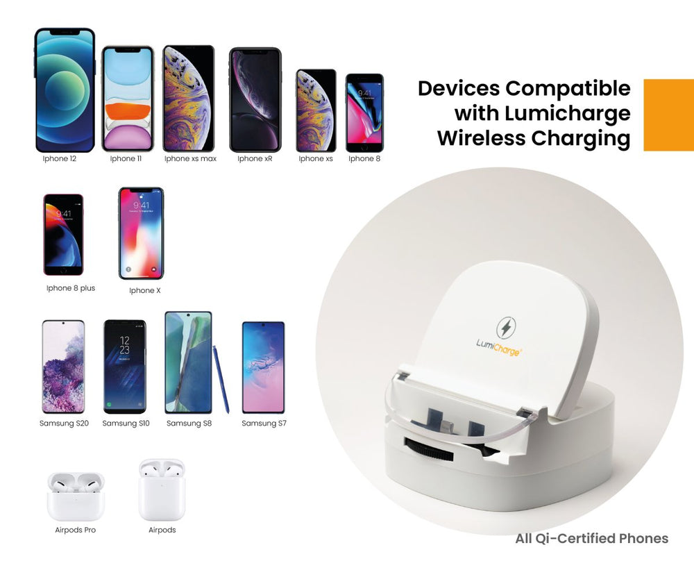 
                      
                        Lumicharge Lumicharge - UD | iPhone 15, 14, 13, 12, X and Android Charger | Adjustable Fast Wireless Charger - lily & onyx
                      
                    