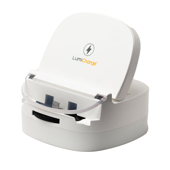 Lumicharge Lumicharge - UD | iPhone 15, 14, 13, 12, X and Android Charger | Adjustable Fast Wireless Charger - lily & onyx