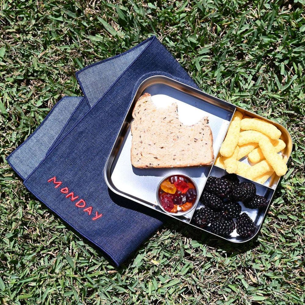 ATELIER SAUCIER Lunch Box Linens Napkins | Set of 7 - lily & onyx