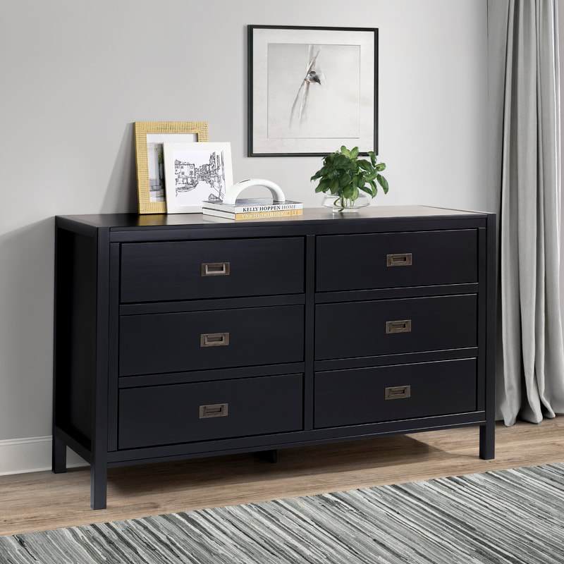 
                      
                        Walker Edison Lydia Solid Wood Modern Contemporary Dresser - lily & onyx
                      
                    